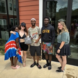 Congratulations to the winners of the cornhole tournament event that we had last week. Instagram post from @livelyvictorpark on October 02, 2024 00:00:00am